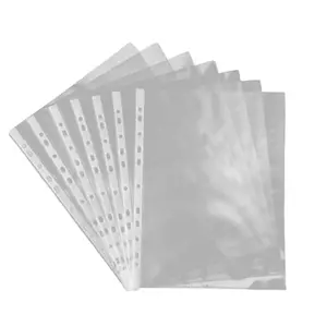 Wholesale Advanced A4 4c Clear PP File Bag Paper Binding Cover