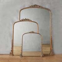 Miroir mural à cadre doré baroque vintage moderne Style design traditionnel à prix économique