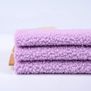 Campione in dotazione delle donne di inverno della tuta sportiva di spessore levigato 100% seaqual filato di poliestere lavorato a maglia spugna teddy tessuto - Product Image 6