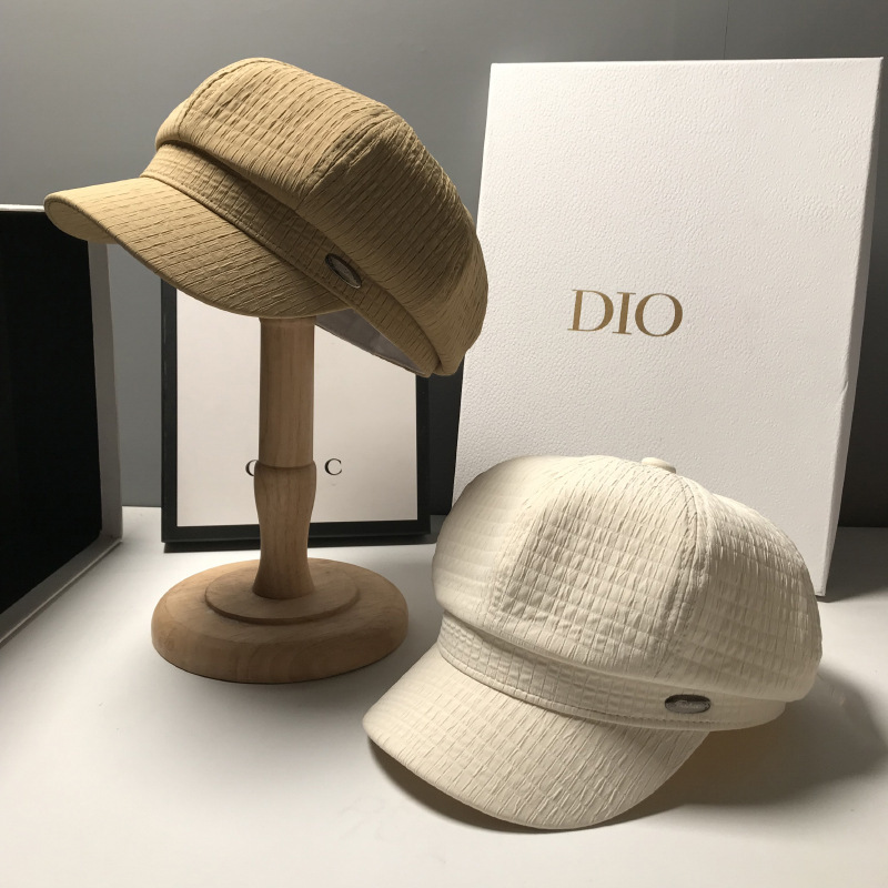 Spring Summer Thin Classic Adjustable Newsboy Hats Ivy Hat for Women
