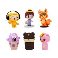 Figuras de Acción de Anime de Diseño 3D Gratuito, Fabricante Original, OEM/ODM, Nuevo Modelo de Juguete de Silicona Ecológico