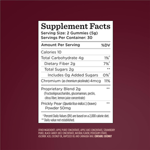 Giá sỉ Kẹo dẻo bổ sung lợi khuẩn, chất xơ, Crom <span class=keywords><strong>Picolinate</strong></span>, tốt cho sức khỏe đường ruột, dạng kẹo dẻo - Product Image 2