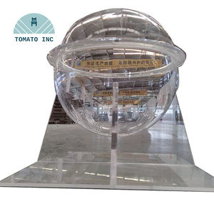 อุปกรณ์ทดลองอะคริลิก เครื่องมือทดลองทรงกลมแบบกำหนดเอง ผู้ผลิตเครื่องจักรแปรรูปแก้วออร์แกนิก - Product Image 5