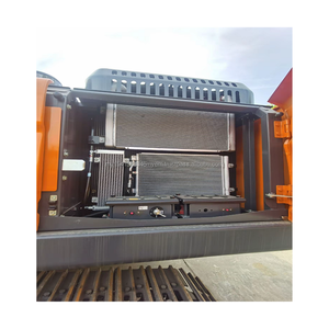 Doosan รถขุดตีนตะขาบสำหรับงานหนัก DX205 20ตันพร้อมกระปุกเกียร์เครื่องยนต์ของ Isuzu มอเตอร์ไฮดรอลิกปั๊มพีแอลซี - Product Image 5