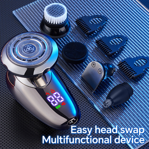 USB Rechargeable 5-in-1 Hair Cutting Machine Single Blade <b>Shaver</b> for <b>Face</b> Home Hotel Use Men's Beard Trimmer <b>Face</b> Hair Cutting M - Product Image 3