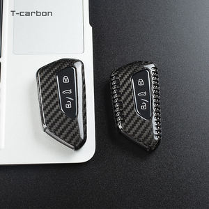 Funda de Fibra de Carbono para Llave de Coche VW Volkswagen Golf 8 MK8 ID.3 ID.4, para Skoda Octavia 4 A8, Seat Leon MK4 Cupra Formentor - Product Image 6