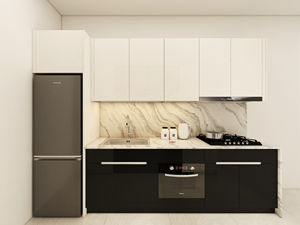 Juego de Gabinetes de PVC/Laca Completos a Medida, Proveedor de Gabinetes de Cocina Modernos con Revestimiento de Vinilo - Product Image 3