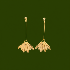 Pendientes de Moda, Acero Inoxidable 316L, Baño de Oro PVD, Sostenibles y Resistentes - Product Image 3