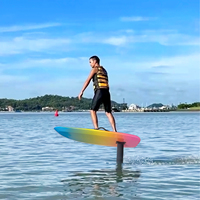 Planche de surf électrique hydrofoil en carbone 58AH pour sports nautiques, planche Wingfoil, planche hydrofoil assistée pour jeux aquatiques, Efoil