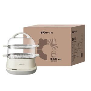Cuiseur vapeur électrique Bear DZG-C60T7 6-8L à double couche avec minuterie pour usage domestique - Product Image 5