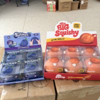 Mainan Squishy Ayam Panggang Jumbo Blueberry TPR Slow Rising Sensorik Pereda Stres Hadiah Mainan Remas