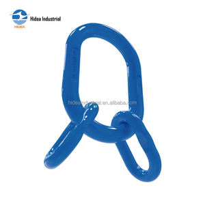 Assemblages de maillons maîtres G100 en acier allié EN1677-4, hautement forgés, finition poudrée bleue, pour levage industriel et quincaillerie de rigging - Product Image 4