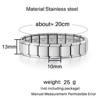 Gelang Rantai Baja Anti Karat Enamel Cherry Trendi 2026, Penjualan Laris Lintas Negara, Perhiasan Buatan Guangdong, Model ItalianCharm DIY
