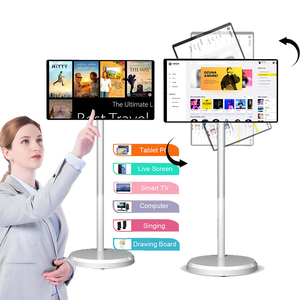 Tablet Inteligente Portátil de 21.5 Pulgadas con Pantalla Táctil Giratoria, Monitor con Batería, Pantalla Android para Niños y Educación, Dispositivo Móvil - Product Image 1