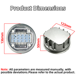 Luz de Señalización Inteligente para Cruce Peatonal, LED, Sincronizada, Resistente al Agua IP68, de Aluminio Fundido - Product Image 2