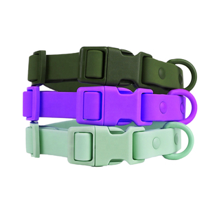 Siêu Không Thấm Nước Tùy Chỉnh PVC Cổ Áo Airtag Chủ Trường Hợp Dễ Dàng Làm Sạch In Mô Hình Dây Xích Vật Nuôi Thiết Lập Cho Chó Cá Nhân Ribbon - Product Image 2