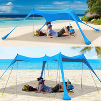 Tente de plage transfrontalière en Lycra, auvent pare-soleil, protection solaire, fraîcheur, pour camping en bord de mer, pêche, manuelle, Leica Skyroof