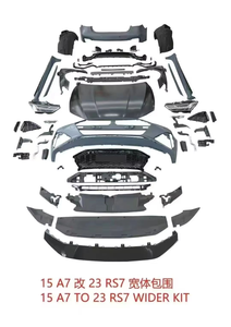 2009-2015 A7 S7 Upgrade 2023 <span class=keywords><strong>RS7</strong></span> <span class=keywords><strong>C8</strong></span> Style Look Wide Body Kit Avant Pare-chocs Arrière Phares Diffuseur pour <span class=keywords><strong>Audi</strong></span> A7 S7 2009-2015 - Product Image 3