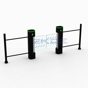 Tourniquet d'accès en acier inoxydable de 1500 mm de large, IP65, barrière pivotante à deux sens pour entrée/sortie, tourniquets de supermarché - Product Image 4