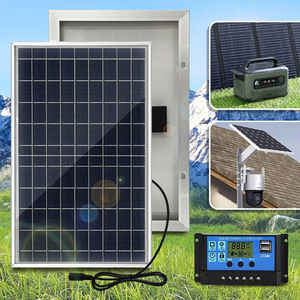 Yüksek Kaliteli Küçük Rijit Güneş Paneli Mono Güneş Plakası Paneli 10W 20W 30W 50W Fotovoltaik Cam Güneş Paneli Kontrolörlü - Product Image 4