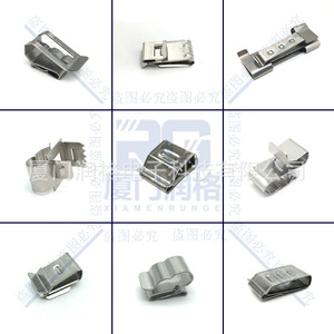 Stainless Steel Photovoltaic Lightning Protection Conductor <b>Clip</b> Solar Grounding <b>Clamp</b> Accessory Base Plate - Product Image 1