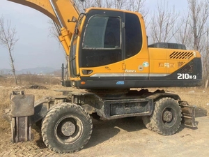 Oferta Especial: Excavadora Hyundai 210W-9 Usada, 20 Toneladas, Buen Estado, Motor, Caja de Cambios, Bomba de Engranajes, Rodamientos y PLC Originales 210 215 - Product Image 4