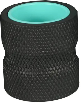 Noir/vert sarcelle-Mini rouleau 11,7*12,5 cm