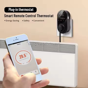 SLS LED Smart <span class=keywords><strong>WiFi</strong></span> <span class=keywords><strong>programable</strong></span> HVAC termostato <span class=keywords><strong>enchufe</strong></span> para UE/EE. UU. Compatible Android para Nest HVAC calefacción por suelo radiante - Product Image 6