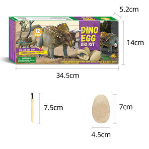 Discover <span class=keywords><strong>Dinosaurs</strong></span> 12-Pack Actividades educativas STEM Dig Dinosaur Egg Toys - Product Image 4
