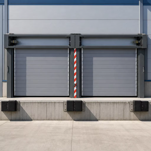 Puerta Rápida Rígida de Metal de Alta Resistencia con Motor <span class=keywords><strong>El</strong></span>éctrico para Entrada Segura de Taller de Pintura - Product Image 1