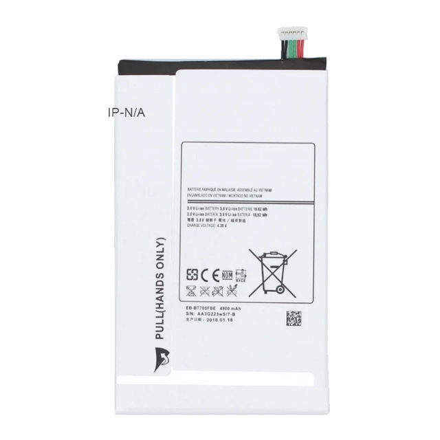For Samsung EB-BT705FBE 4900mAh Tablet Replacement Battery Pack Bulk Galaxy Tab S 8.4 T700 CE RoHS Wholesale