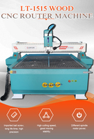 Venta caliente 1500*1500mm Área DE TRABAJO Máquina Madera Cnc Router Precio