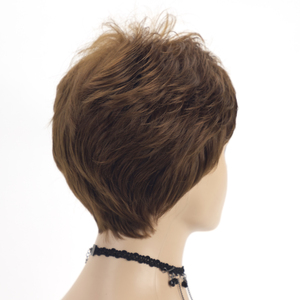 New Arrival Unique Design Natural Straight Short Synthetic Hair <strong>Wig</strong> Brown <strong>Wig</strong> <strong>Pixie</strong> <strong>Cut</strong> <strong>Wig</strong> for Women - Product Image 6