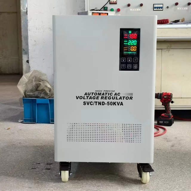 30kva 40kva 50kva Regulador De Voltaje Single Phase Single Phase Stabilizer 220V