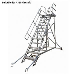 Échelle d'avion <span class=keywords><strong>B737</strong></span>, marchepied d'avion, marchepied de piste, plateforme d'entretien aéroportuaire en aluminium - Product Image 6