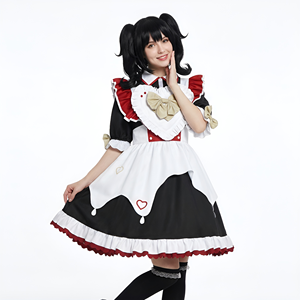 ชุดคอสเพลย์ตัวละครอนิเมะ สาวสตรีมเมอร์ ชุดคอสเพลย์สาวใช้ ตังตัง ชาโอเทียนจัง ชุดคอสเพลย์สำหรับการแสดงบนเวที - Product Image 1