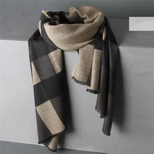 Venta caliente Multicolor mujeres invierno cálido <span class=keywords><strong>lana</strong></span> larga bufanda <span class=keywords><strong>de</strong></span> <span class=keywords><strong>cachemir</strong></span> chal bufanda con borla - Product Image 6