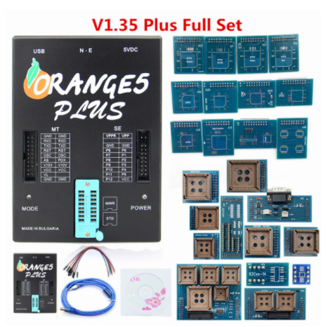 High Quality Orange 5 Programmer with Full Adapter Software Orange 5 V1.35 Plus Full Set