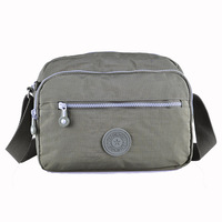 Individuelles Logo Nylon Umhängetasche/Schultertasche/Kuriertasche Mehrfach-Reißverschluss Langlebiges Design Polyester OEM Lässiger Stil China Fabrik