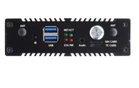 Mini-ordinateur multifonctionnel NAS conçu pour le module de calcul Raspberry Pi 4 stockage en réseau double emplacements de lecteur à semi-conducteurs