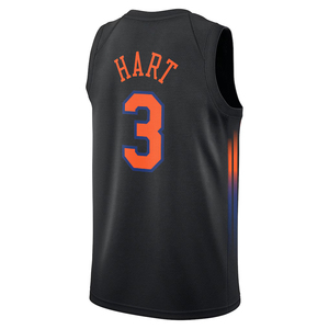 2025 Hommes New York # 3 maillots de basket personnalisés en jersey Hart, chemises brodées, uniformes pour jeunes, vêtements de sport avec logo - Product Image 4