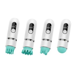 Masajeador Eléctrico Portátil para Mascotas, Perros y Gatos, Mejorado, con 4 Cabezales de Masaje Giratorios y Tres Modos - Product Image 5