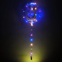 Ballons LED en latex Zhizunlin pour mariage, couleurs mélangées, modes clignotants, 20 pouces, lumière nocturne, remise de diplôme, Diwali, Thanksgiving
