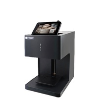 Imprimante alimentaire numérique 3D électrique pour photos de selfies sur macarons, gâteaux et chocolat, machine d'impression jet d'encre pour latte art et cappuccino