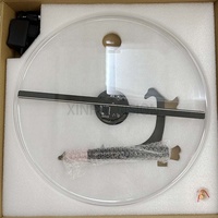 Venta directa del fabricante de 30cm con cubierta protectora Pantalla de escritorio para el hogar Dispositivo holográfico AR con ventilador holográfico