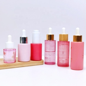 ขวดแก้วหยดสีขนาด 1 ออนซ์ 2 ออนซ์ ขวดเซรั่มทรงไหล่แบน 20 มล. 30 มล. 40 มล. ขวดแก้วสีม่วงขุ่นสำหรับเครื่องสำอาง - Product Image 6