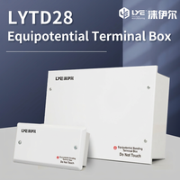 Boîtier de distribution de mise à la terre en acier LYTD-28 pour protection électrique