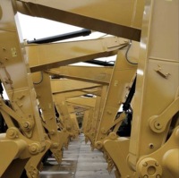 Excavatrice sur chenilles 320GC de 20 tonnes avec godet de 1m³ et moteur importé, certifiée CE, prête pour l'agriculture et la construction - En promotion
