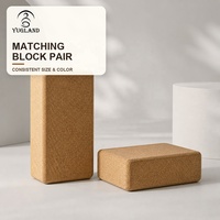 Bloc de yoga en liège Yugaland Milestone, brique en mousse haute densité pour la vente en gros mondiale