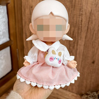 [Vêtements uniquement] Robe de princesse attrayante pour poupée de 20 cm, idéale pour le printemps et l'été, avec un imprimé floral frais et doux.